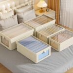 Foldable Multipurpose Hard Fabric Clothes/Closet Organizer