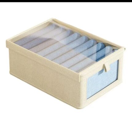 Foldable Multipurpose Hard Fabric Clothes/Closet Organizer