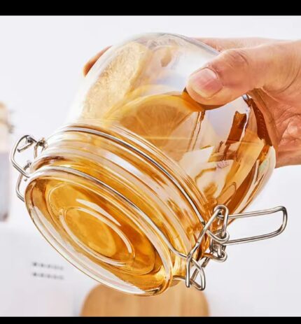 Airtight Storage Clip Top Jars