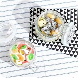 Airtight Storage Clip Top Jars