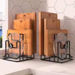Cutting Board Holder Rack