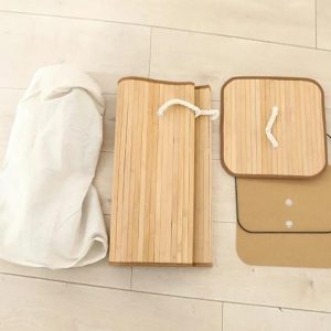 Wooden Laundry Basket