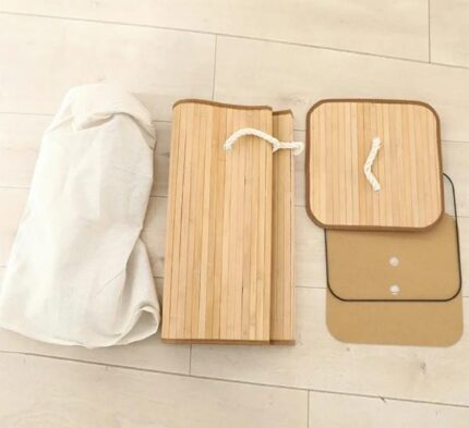 Wooden Laundry Basket
