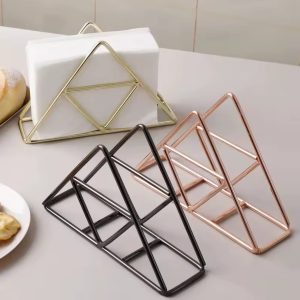 Metallic Napkin Holder