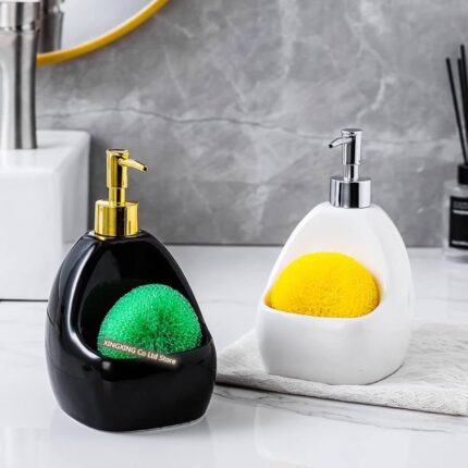 Soap Dispenser with Wash Pad
