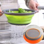 Silicone Collapsible Colander Drainer