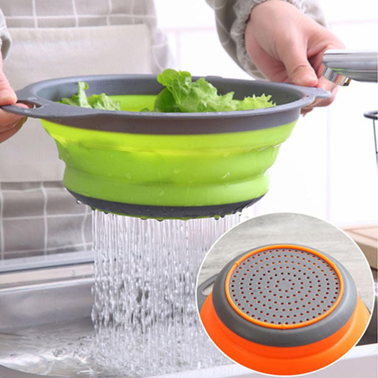 Silicone Collapsible Colander Drainer Silicone Collapsible Colander Drainer