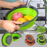 Silicone Collapsible Colander Drainer