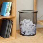 Metallic Mesh Dust Bin