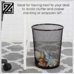 Metallic Mesh Dust Bin