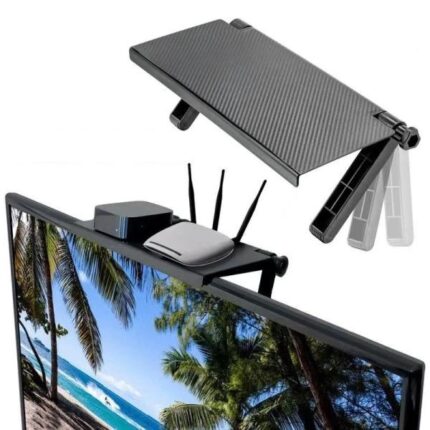 TV Screen Top Storage Shelf