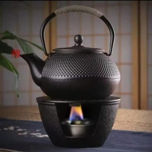 Cast Iron Set Teapot