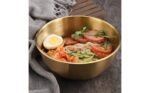 Gold Stainless Steel 28cm Ramen Bowl