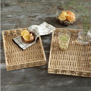 handmade Rattan Deco style and trays