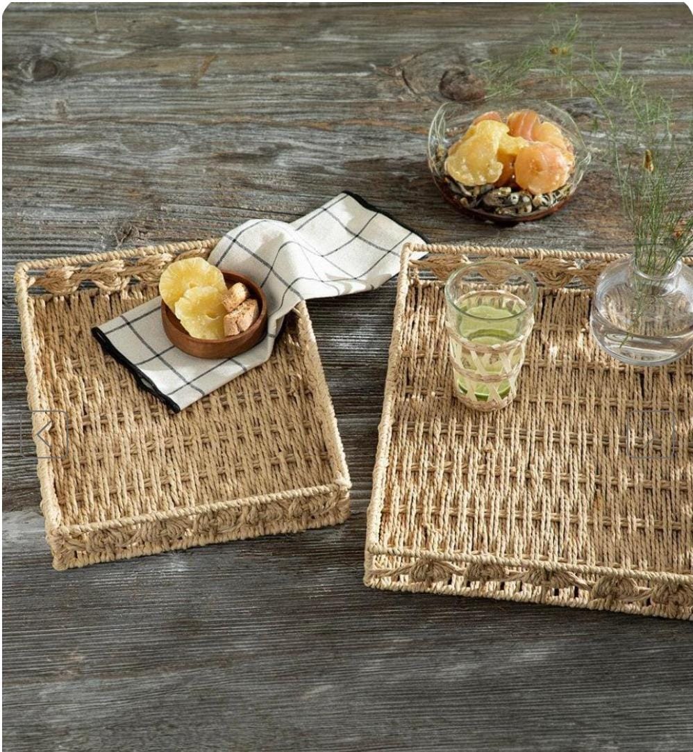 handmade Rattan Deco style and trays handmade Rattan Deco style and trays