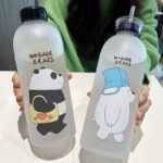 1000ml Frosted Water Bottle