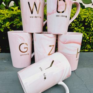 Fancy Mug Long Pink