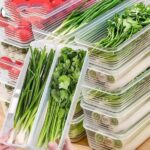 Refrigerator Herb Storage Box – Fresh-Keeping Crisper Organizer with Lid