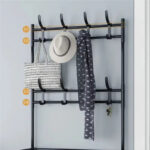 Multifunctional 6 Tier Shoe Rack Organizer & Coat Hat Rack – Anti-Rust Stainless Steel