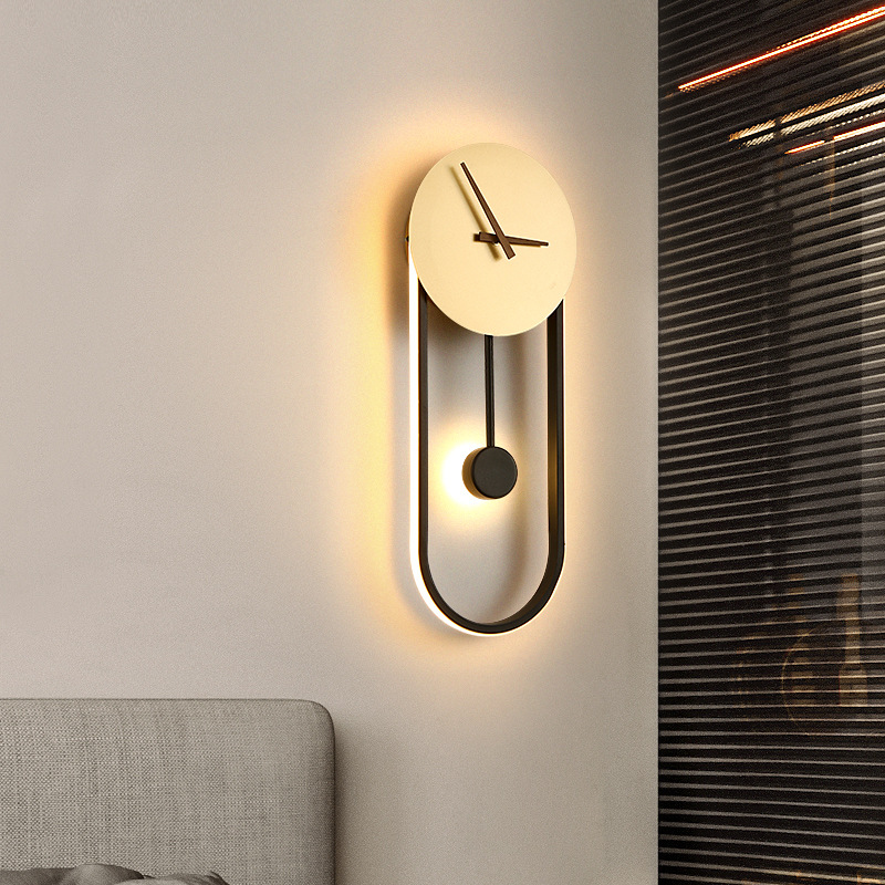 Nordic Modern Wall Lamp LED Nordic Modern Wall Lamp LED – White Gold & Black Gold