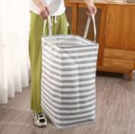 72L Framed Foldable Strong Canvas Laundry Basket