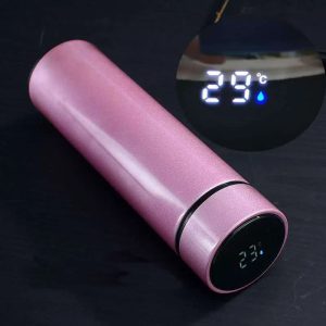 Digital temperature display Thermometer Thermocup 500ml – Smart LED Temperature Flask