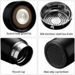 Digital temperature display Thermometer Thermocup 500ml – Smart LED Temperature Flask