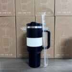 Stanley Travel Mug 1.2L – Insulated Stainless Steel Tumbler with Handle & Straw Lid