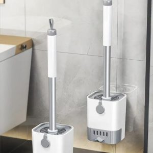 Wall Mounted Toilet Brush Cleaning Set