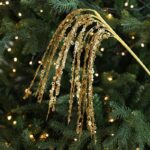 60 CM Glitter Twig Ornament Branches for Christmas Tree