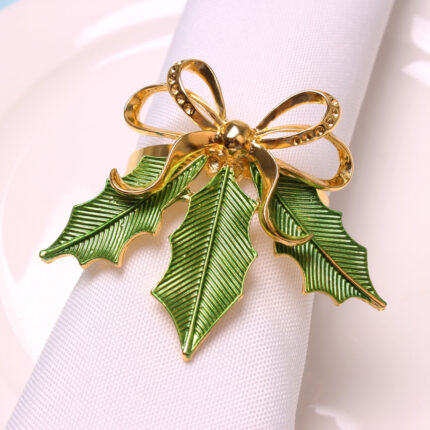2PCS Christmas Santa Napkin Rings