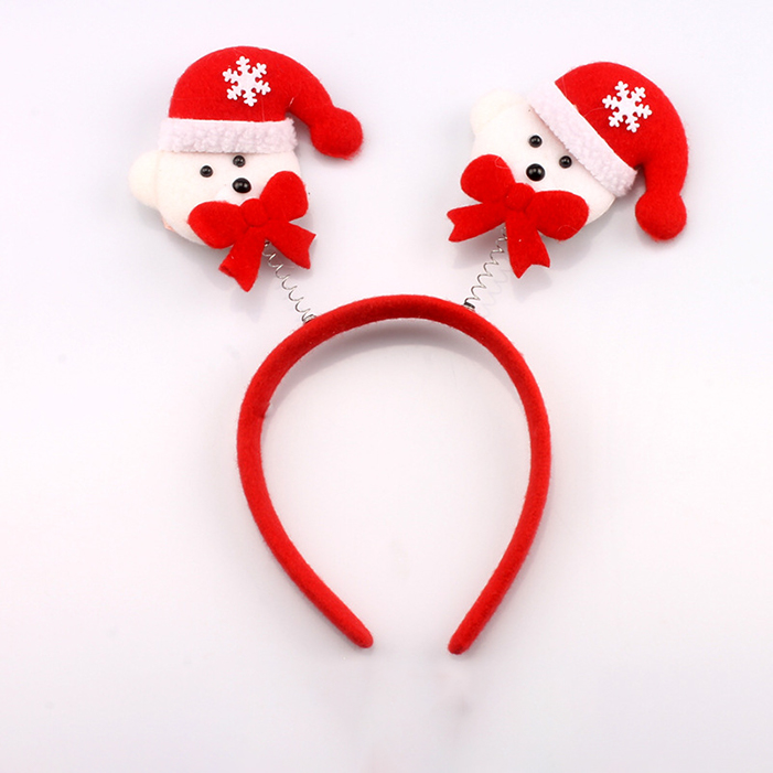 Christmas Headbands With Different Designs Christmas Headbands With Different Designs