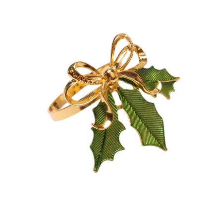 2PCS Christmas Santa Napkin Rings