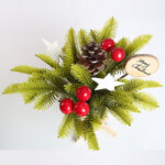 Mini Table Top Christmas Tree With Decorations