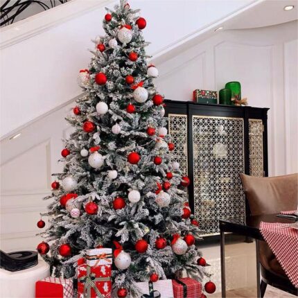 Snow Flocked Christmas Tree 2.4m (8 ft)