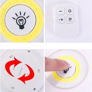 LED Motion Sensor with AAA Batteries