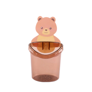 Bear Toothbrush Holder with Sticker