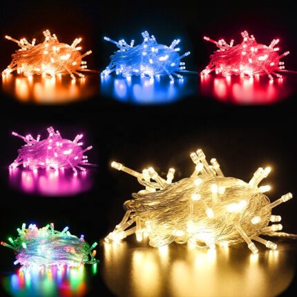 10 Metres Christmas LED Lights (White / Warm / Mixed, Waterproof)