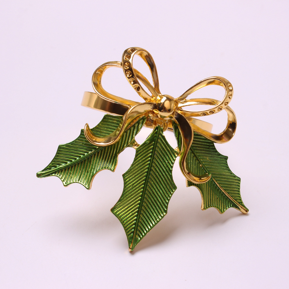 2PCS Christmas Santa Napkin Rings