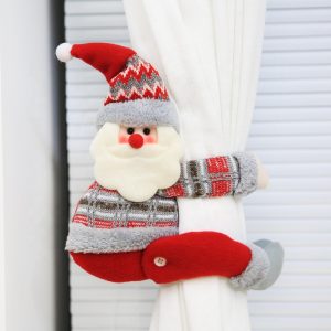 2PCS Christmas Curtain Buckle Holder