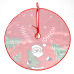 Christmas Tree Skirt 62 cm – Santa Claus Cartoon Xmas Mat