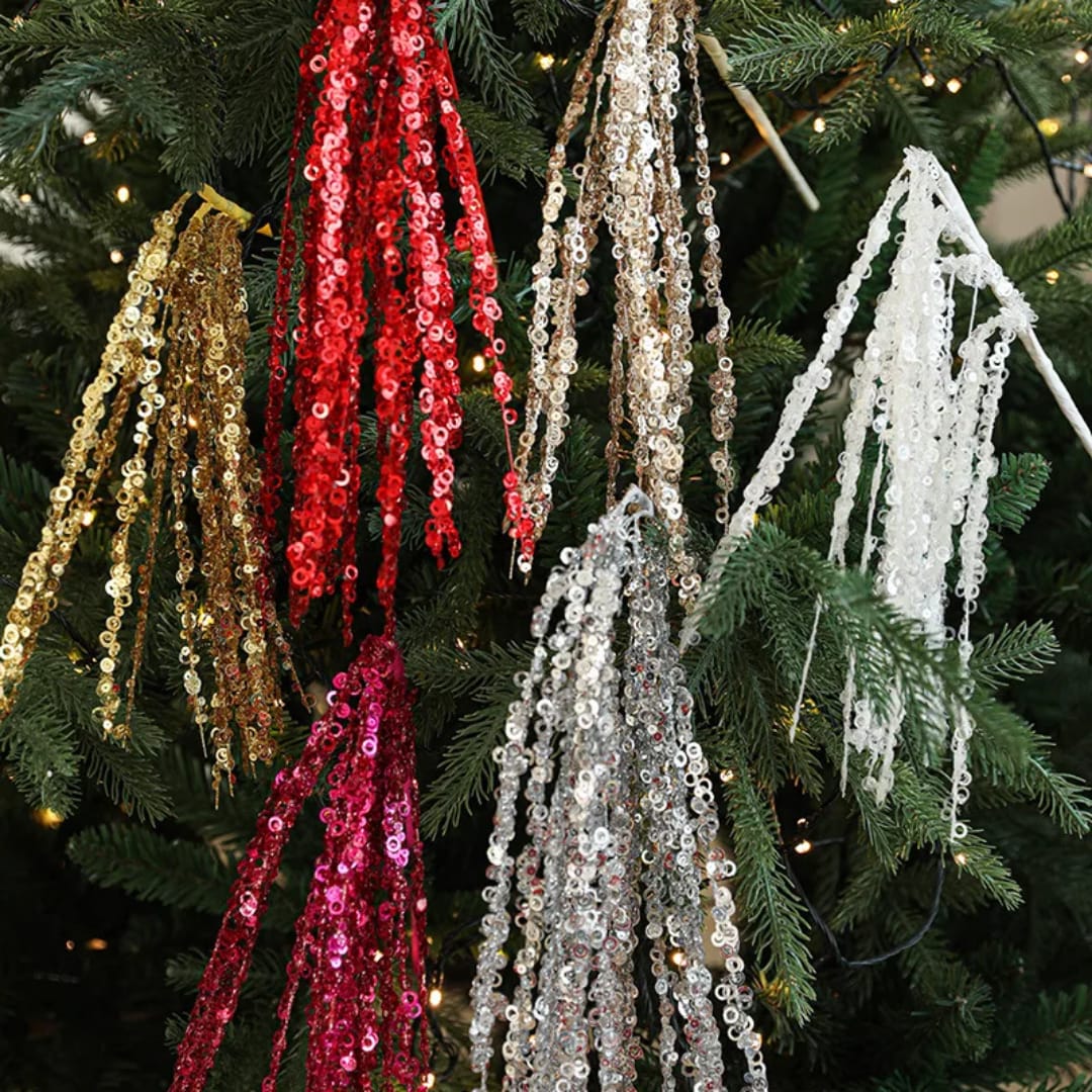 60 CM Glitter Twig Ornament Branches for Christmas Tree 60 CM Glitter Twig Ornament Branches for Christmas Tree