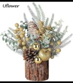 Tabletop Mini Christmas Tree Stump Decoration