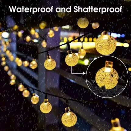 Solar Powered Outdoor Ball Lights – Christmas Edition