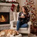 Reindeer & “Joy” Christmas Sweater – Festive Family Pullover