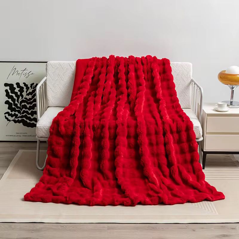 Winter/Christmas Bubble Blanket 180×200 cm