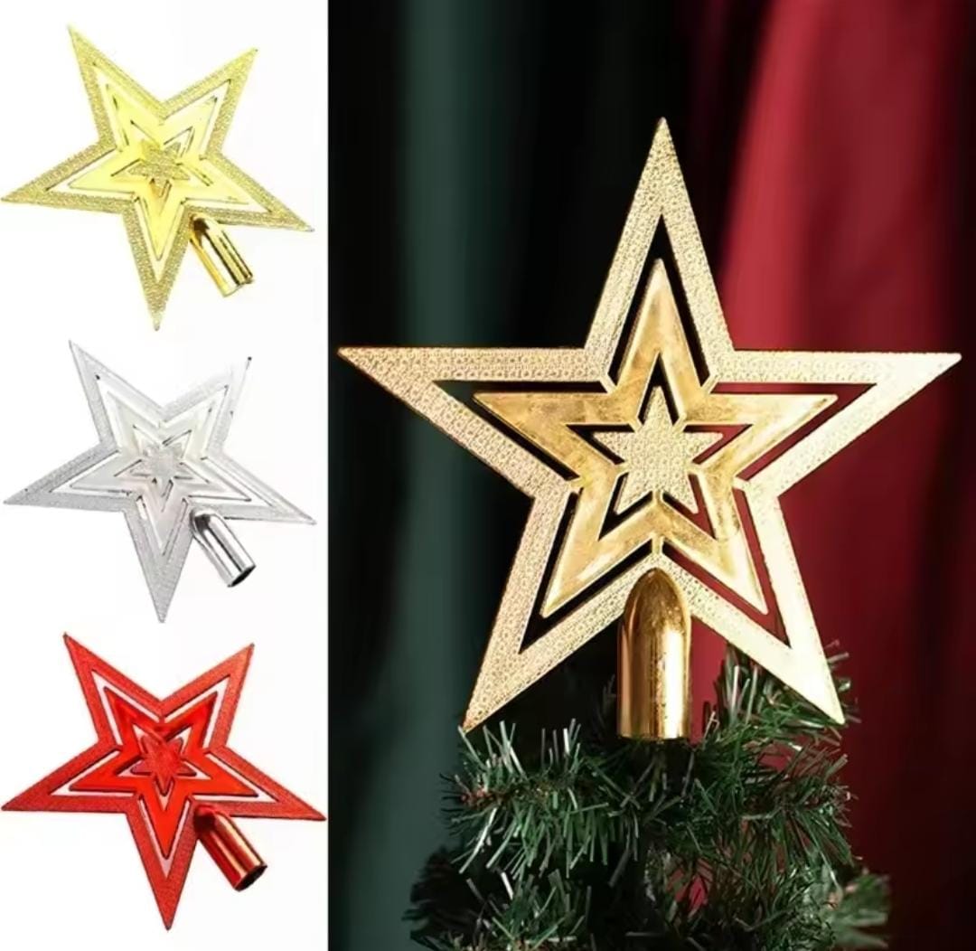 Christmas Tree Star Topper Decoration Christmas Tree Star Topper Decoration