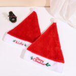 Soft Thick Plush Red Kids Christmas Hat – Excellent Quality Santa Cap