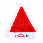 Soft Thick Plush Red Kids Christmas Hat – Excellent Quality Santa Cap
