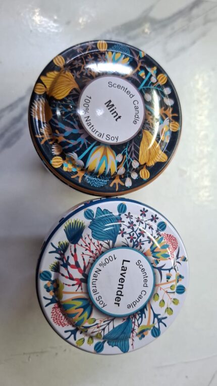 tin plate Scented Candle